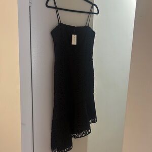 Milly Black High Low Dress